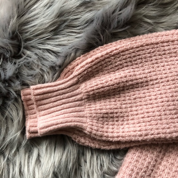 American eagle blush pink oversized sweater - Picture 4 of 5